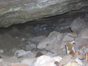 Exploration d'une grotte avec le robot Mike